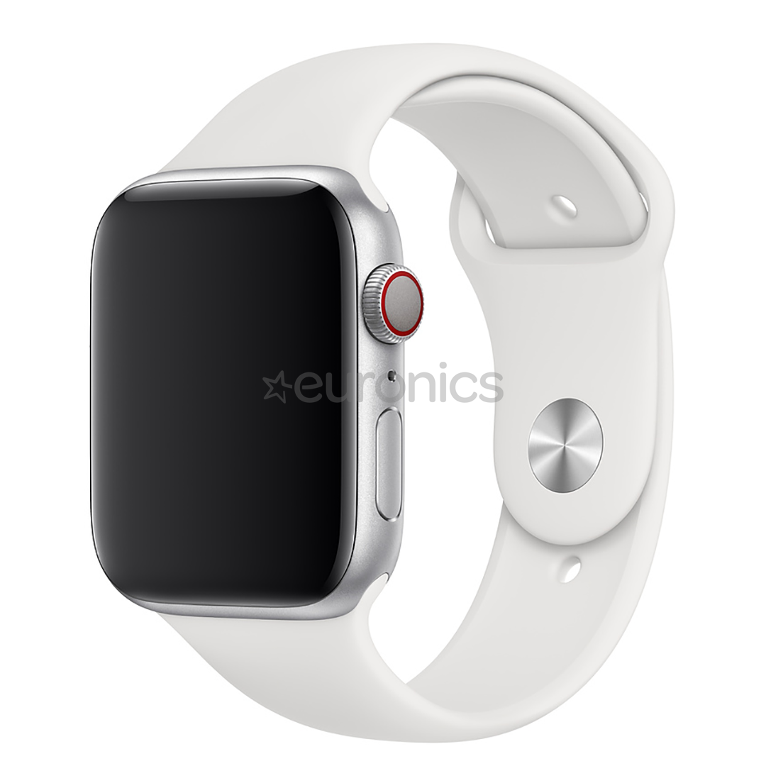 Vahetusrihm Apple Watch White Sport Band - Regular 44mm