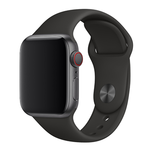 Vahetusrihm Apple Watch Black Sport Band - Regular 40mm