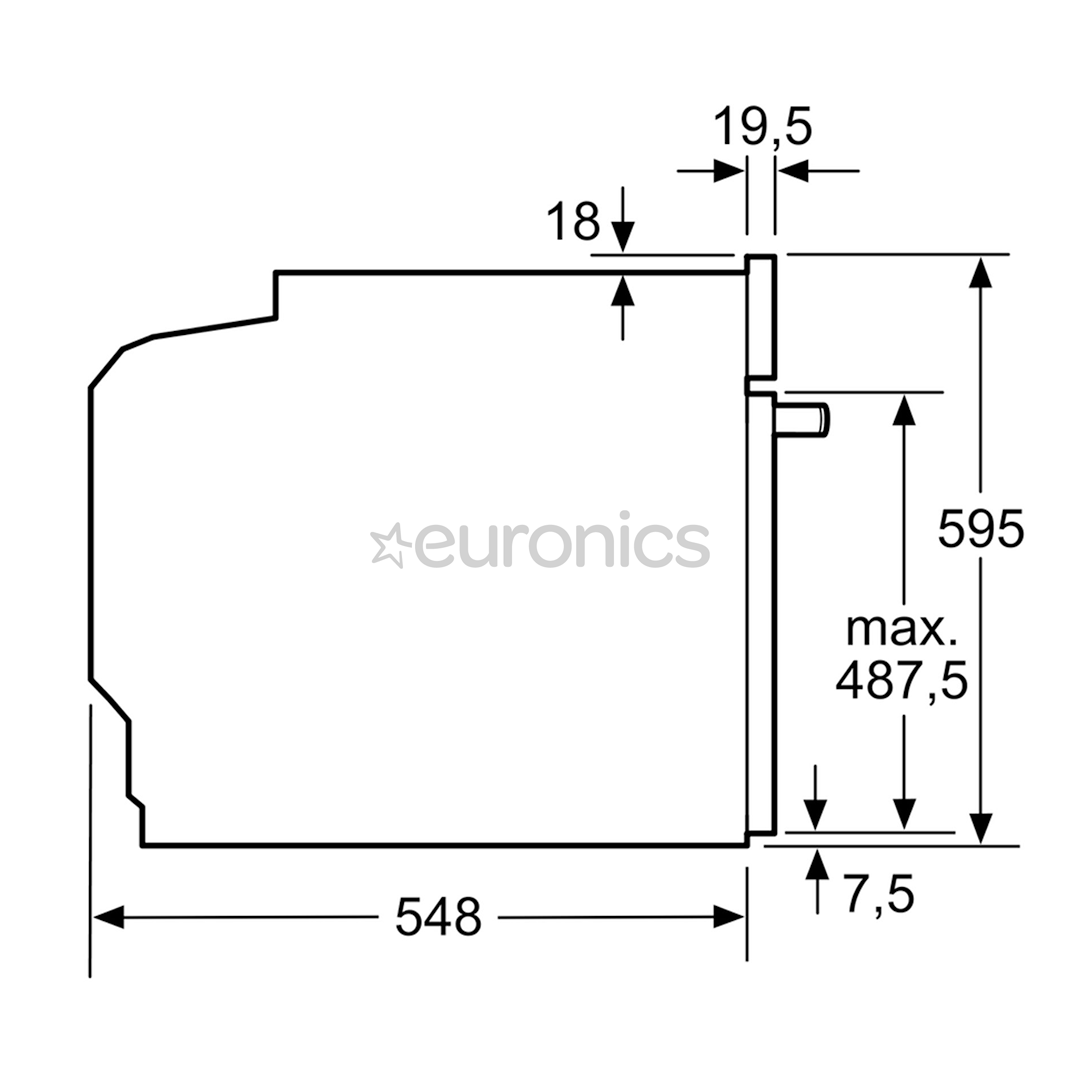 Built - in oven Bosch (pyrolytic cleaning)