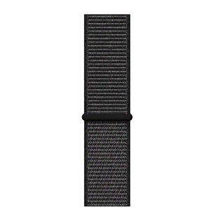 Vahetusrihm Apple Watch Black Sport Loop - Regular 44 mm