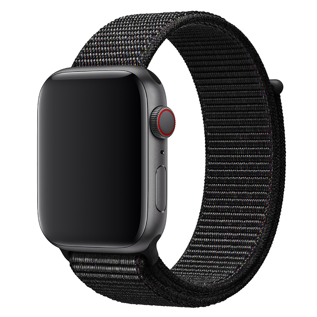 Vahetusrihm Apple Watch Black Sport Loop - Regular 44 mm