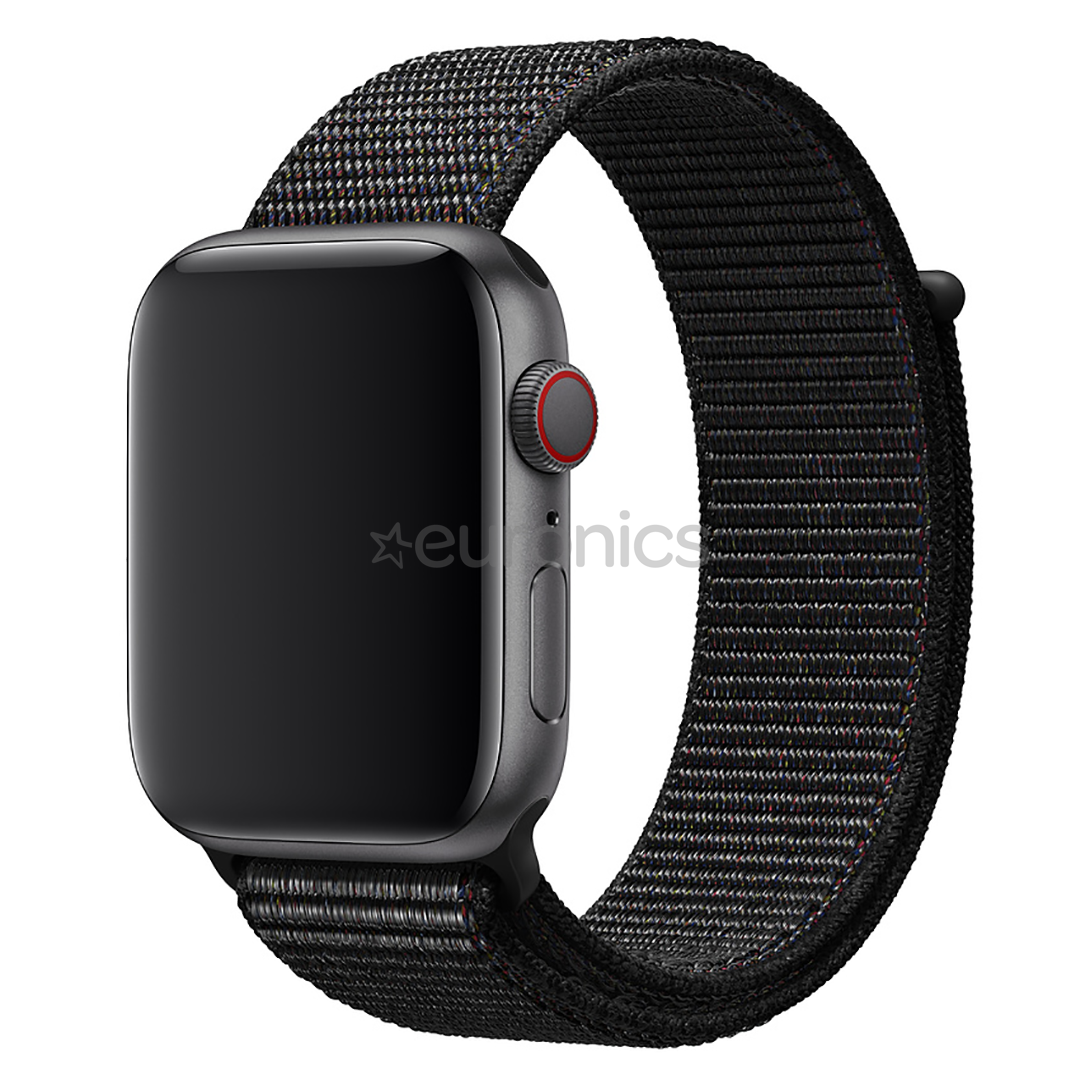 Vahetusrihm Apple Watch Black Sport Loop - Regular 44 mm