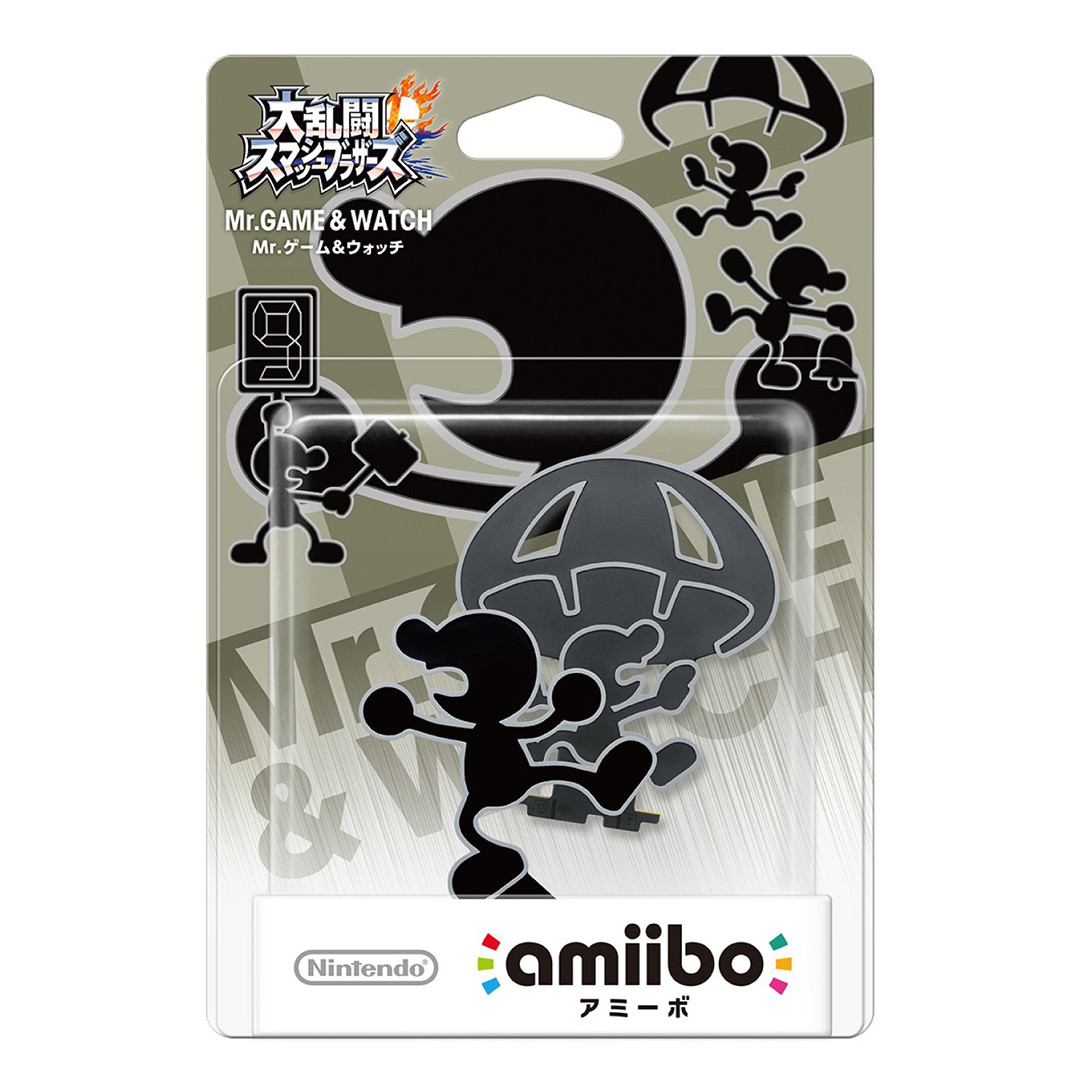 Фигурка Amiibo Mr. Game and Watch (JP)