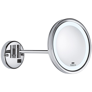 Wall-mounted magnifying mirror Valera OPTIMA Light Smart