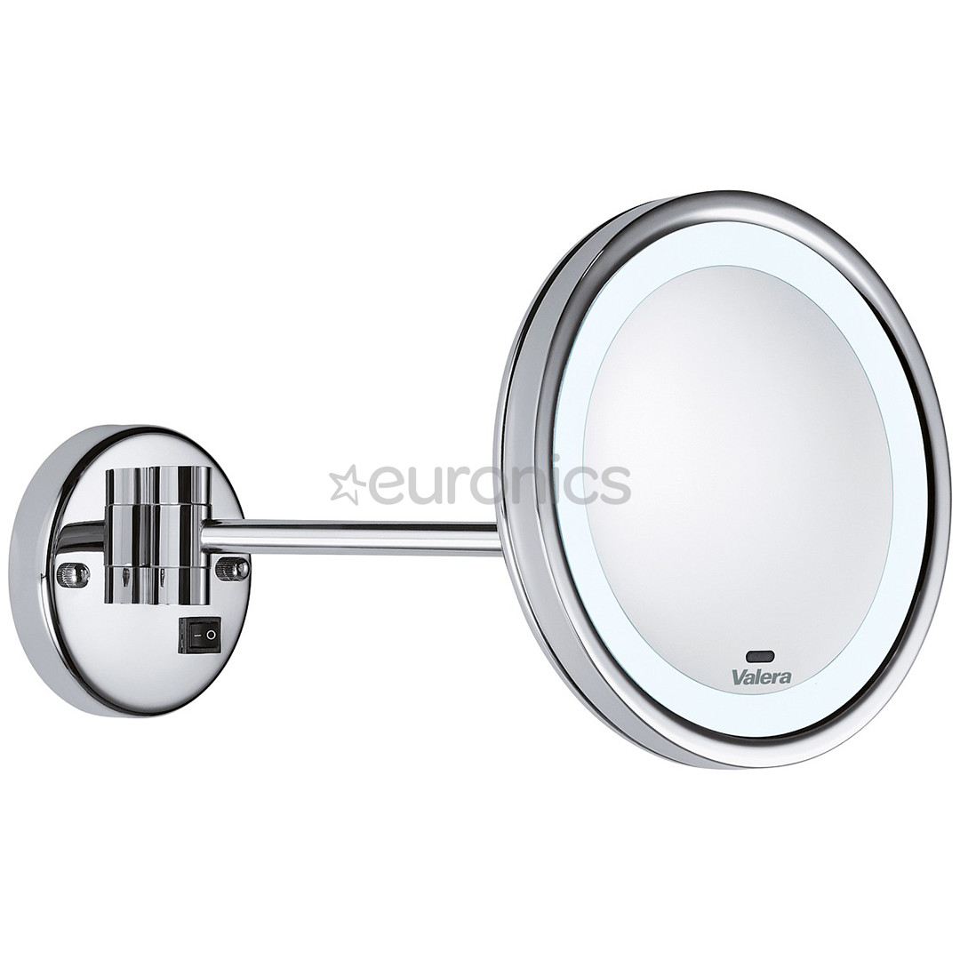 Wall-mounted magnifying mirror Valera OPTIMA Light Smart
