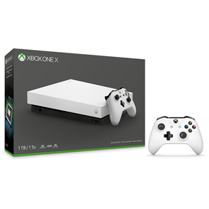 Mängukonsool Microsoft Xbox One X (1 TB) Robot White Special Edition