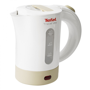 Tefal Travel' City, 0,5 L, valge - Veekeetja KO1201