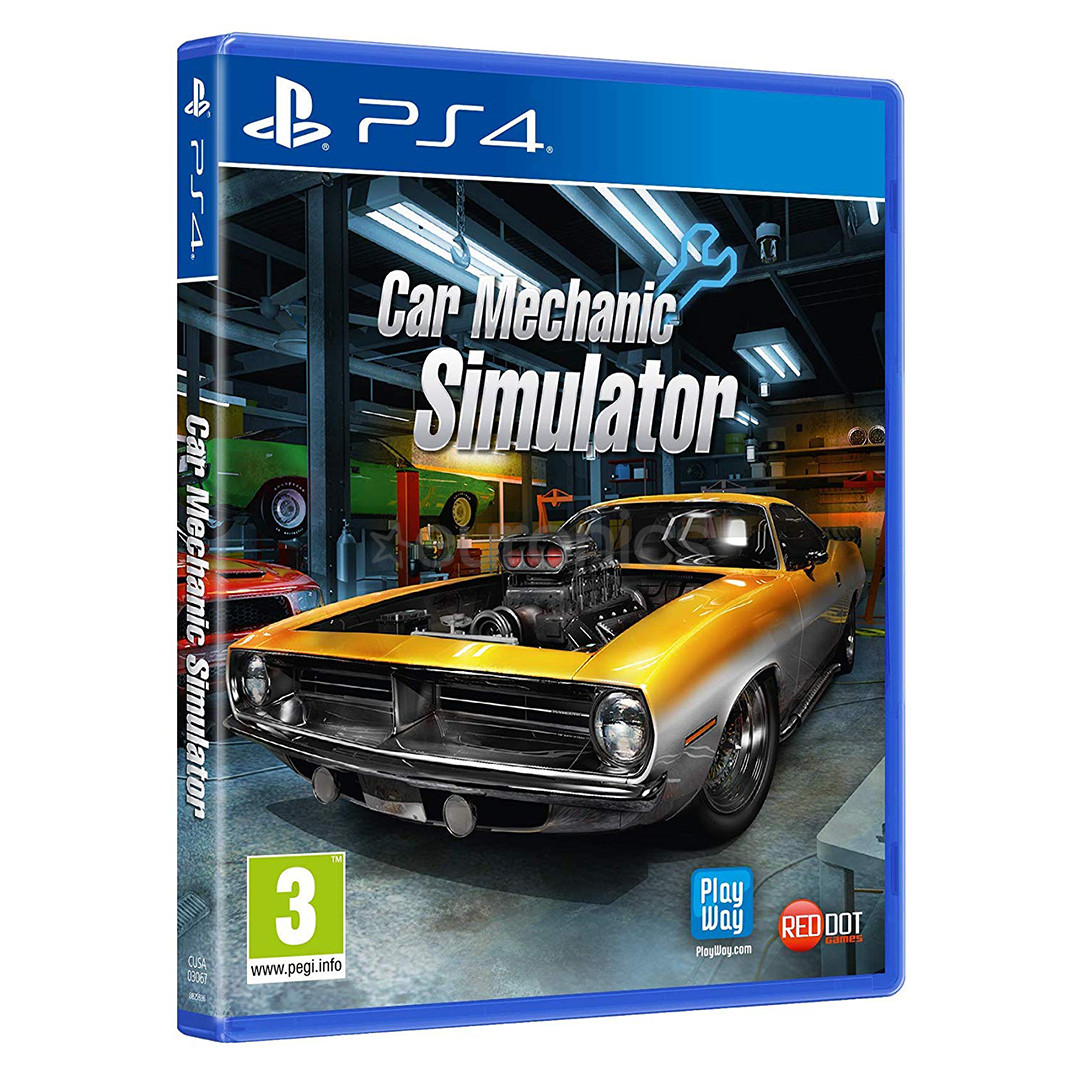 PS4 mäng Car Mechanic Simulator