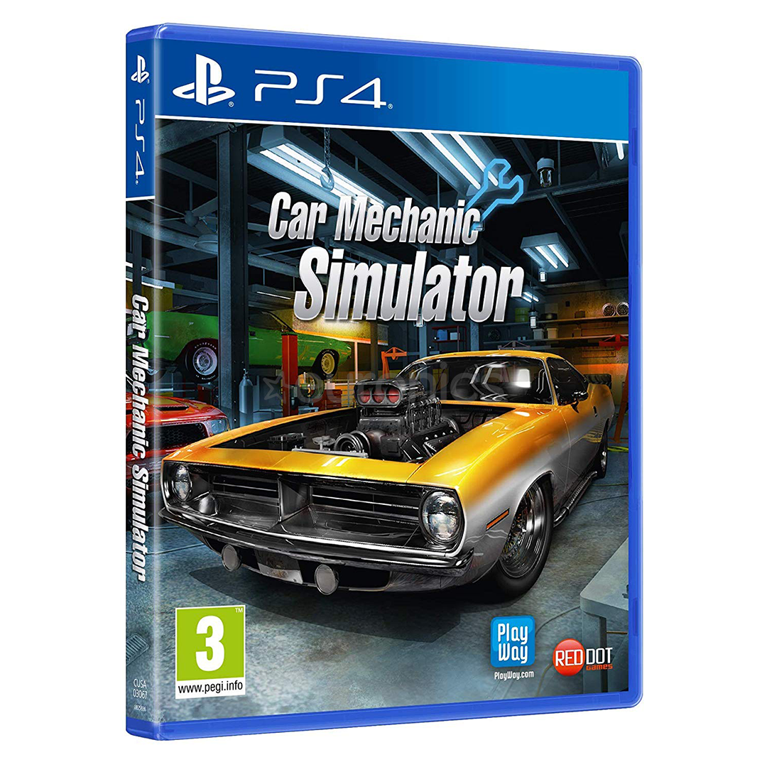 PS4 mäng Car Mechanic Simulator