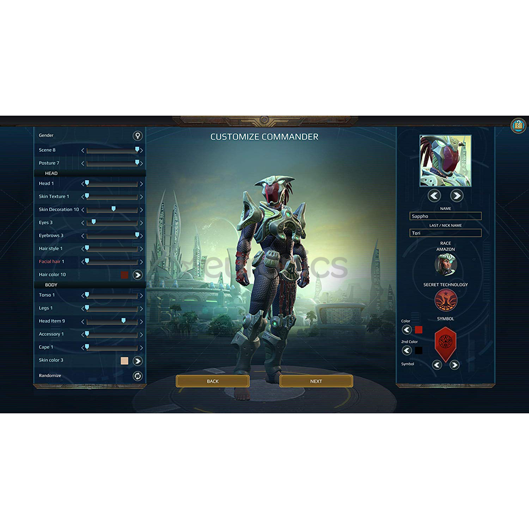 PS4 game Age of Wonders: Planetfall