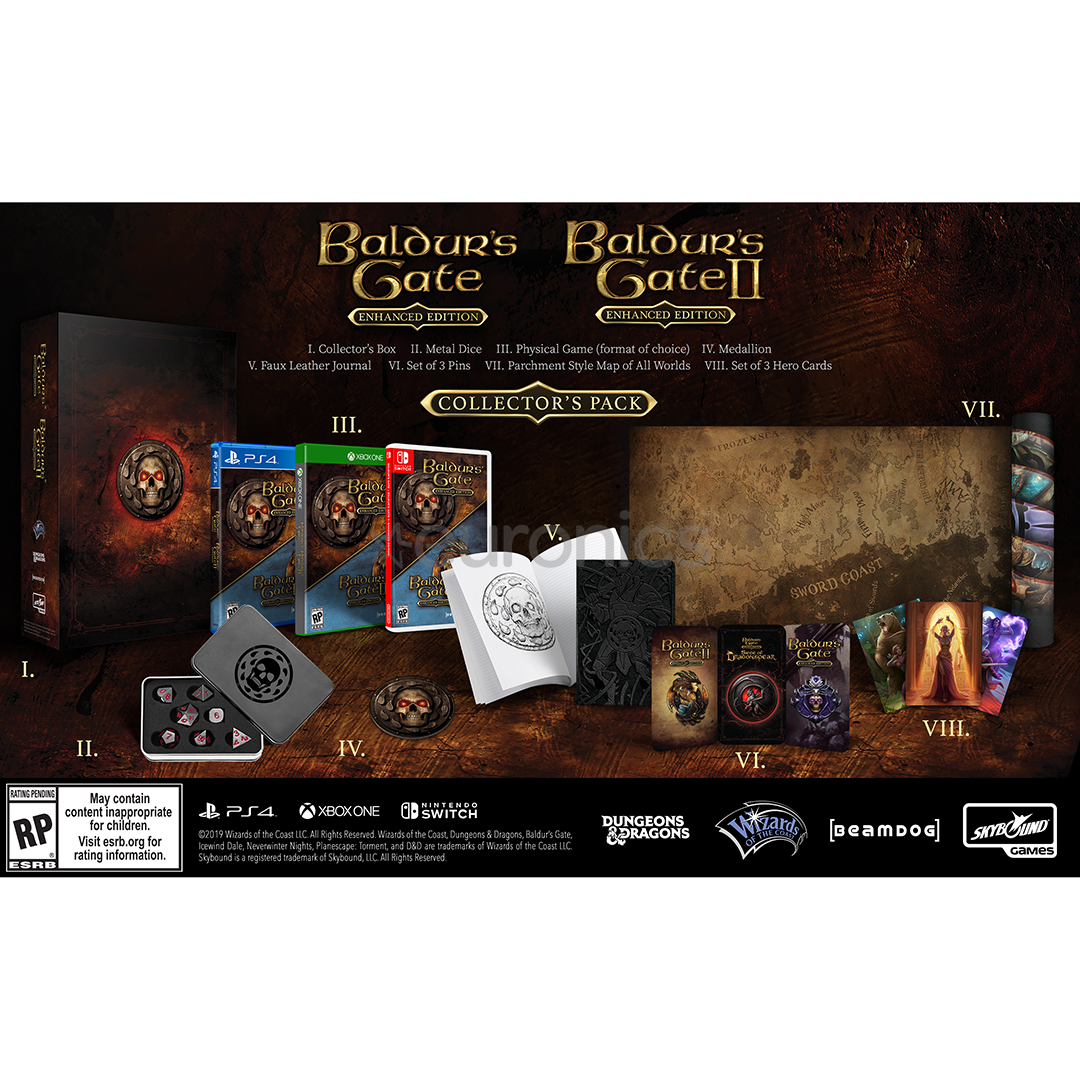 Switch mäng Baldur's Gate Collection Collector's Pack