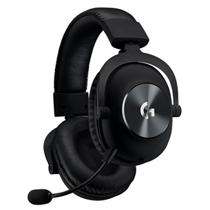 Logitech G PRO X Blue VO!CE, must - Mänguri peakomplekt