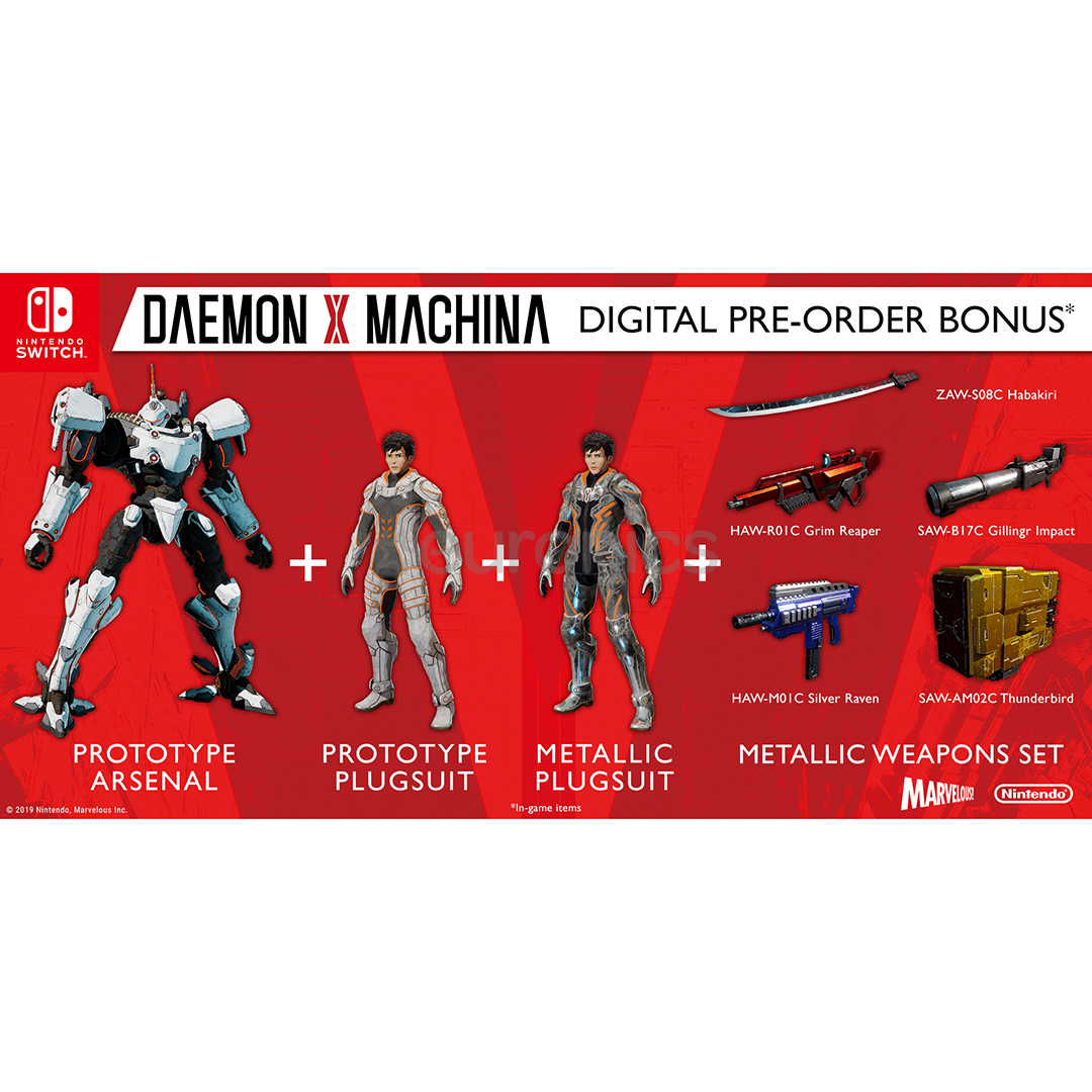Switch mäng Daemon X Machina