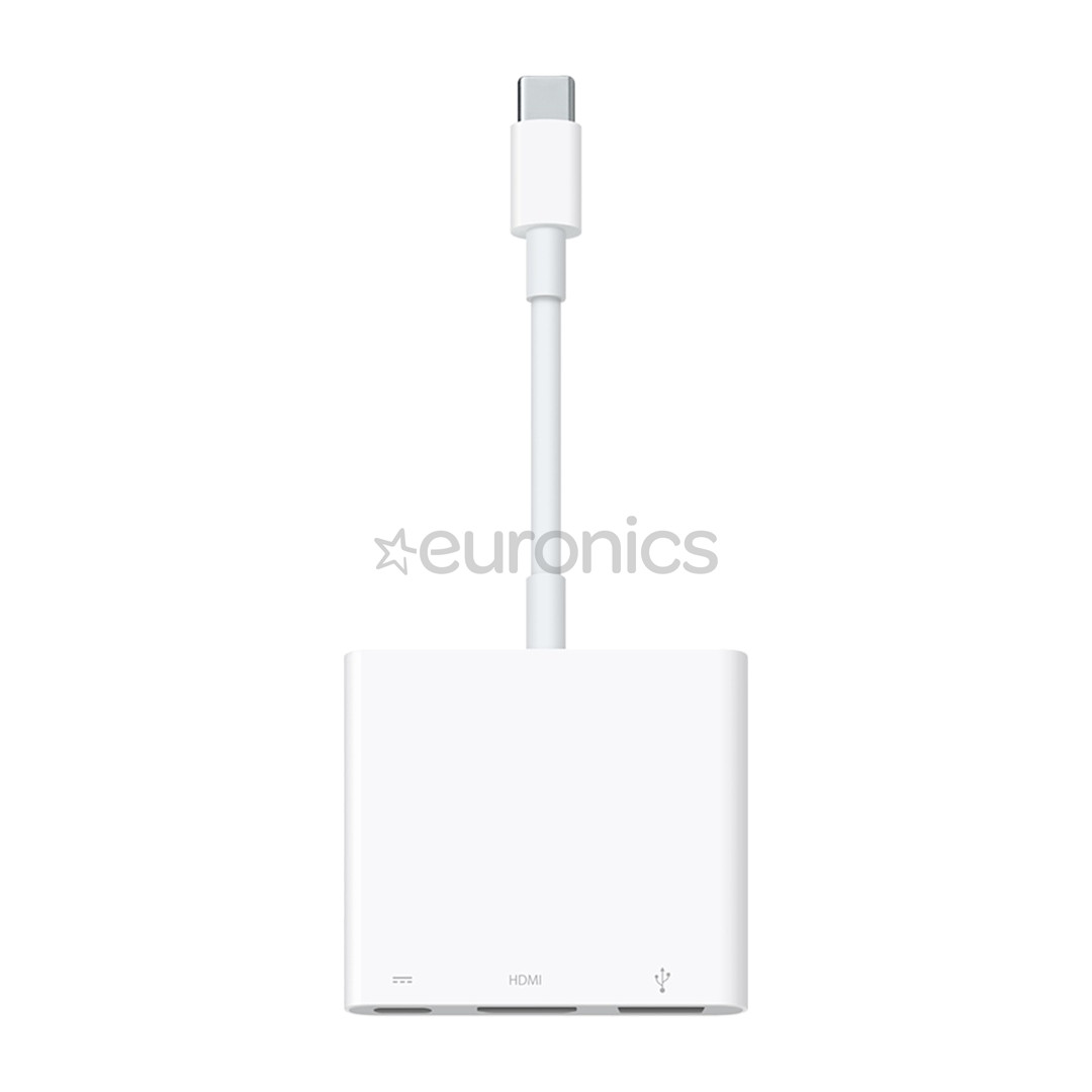 Многопортовый цифровой AV‑адаптер USB-C Apple