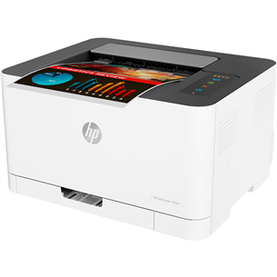 HP Color Laser 150nw, WiFi, LAN, valge - Värvi-laserprinter