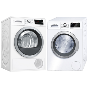 Washing machine + dryer Bosch (8 kg / 8 kg)