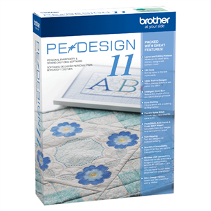 Embroidery software Brother PE-Design 11 PEDESIGN11