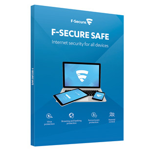 F-Secure SAFE 1 год - 3 устройства