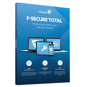 F-Secure TOTAL 1 aasta - 3 seadmele