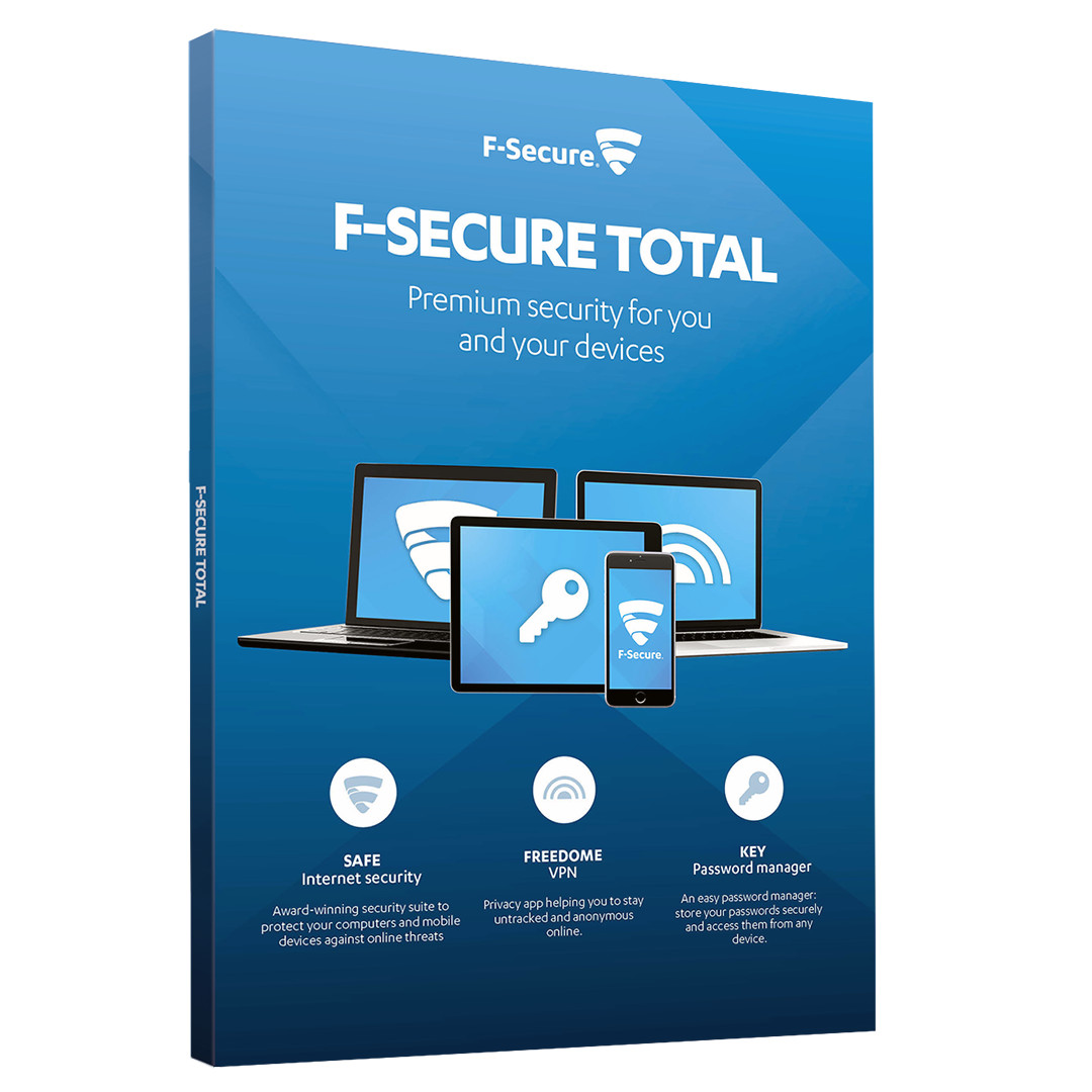 F-Secure TOTAL 2 aastat - 3 seadmele
