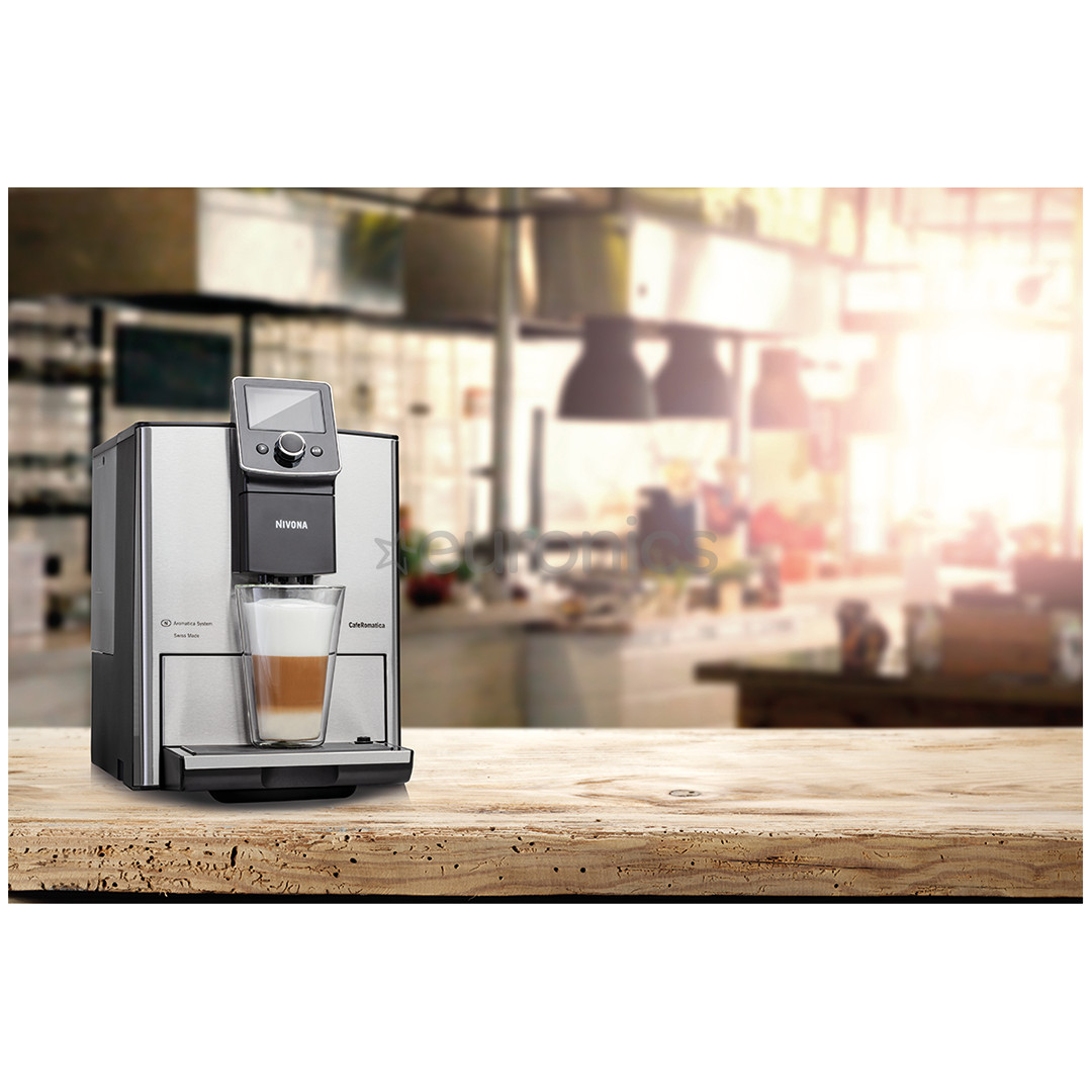 Nivona CafeRomatica 825, roostevaba teras - Espressomasin