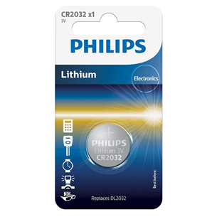 Patarei Philips CR2032 3 V Lithium