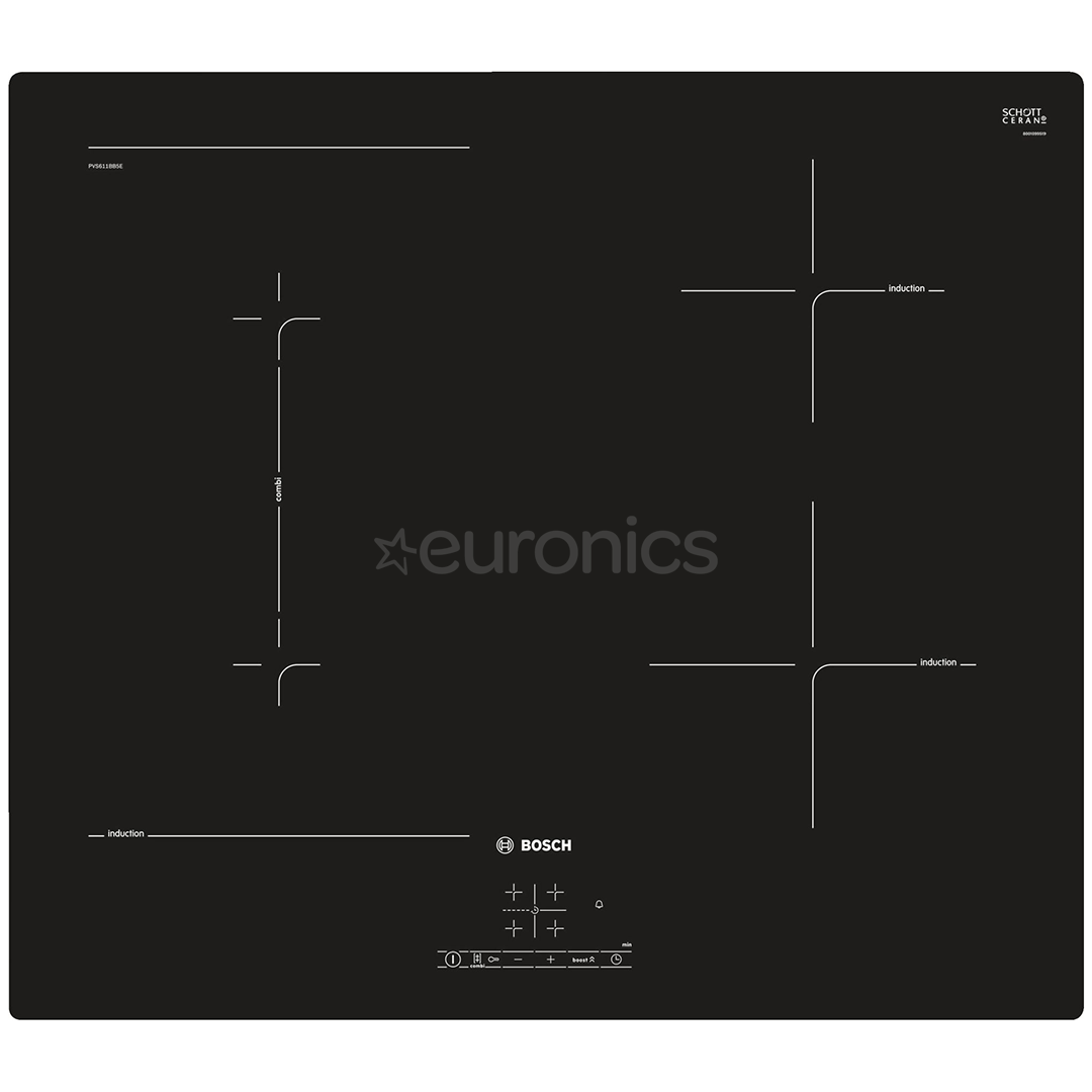 Built-in induction hob Bosch