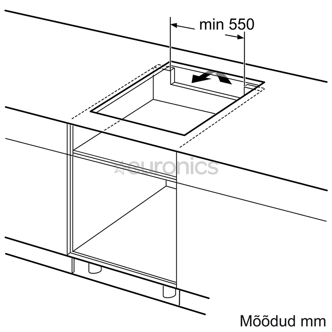 Built-in induction hob Bosch