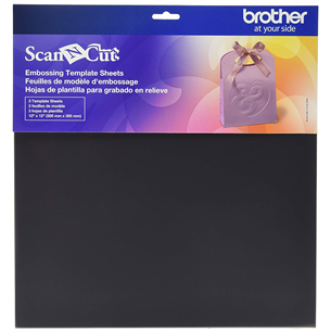 Embossing Template Sheets Brother 3 sheets CAEBSTS1