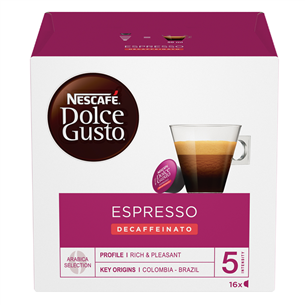 Kohvikapslid Nescafe Dolce Gusto Espresso Decaffeinato