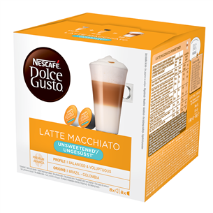 Kohvikapslid Nescafe Dolce Gusto Latte Macchiato (magustamata)