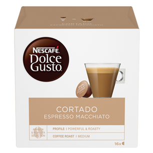 Nescafe Dolce Gusto Cortado, 16 portions - Coffee capsules