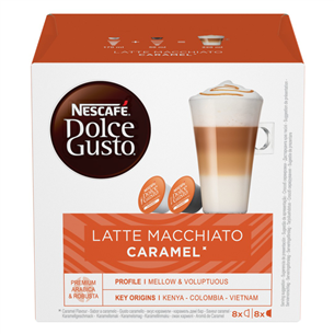 Coffee capsules Nescafe Dolce Gusto Caramel Latte Macchiato