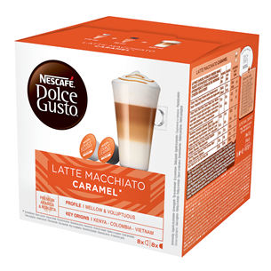 Coffee capsules Nescafe Dolce Gusto Caramel Latte Macchiato