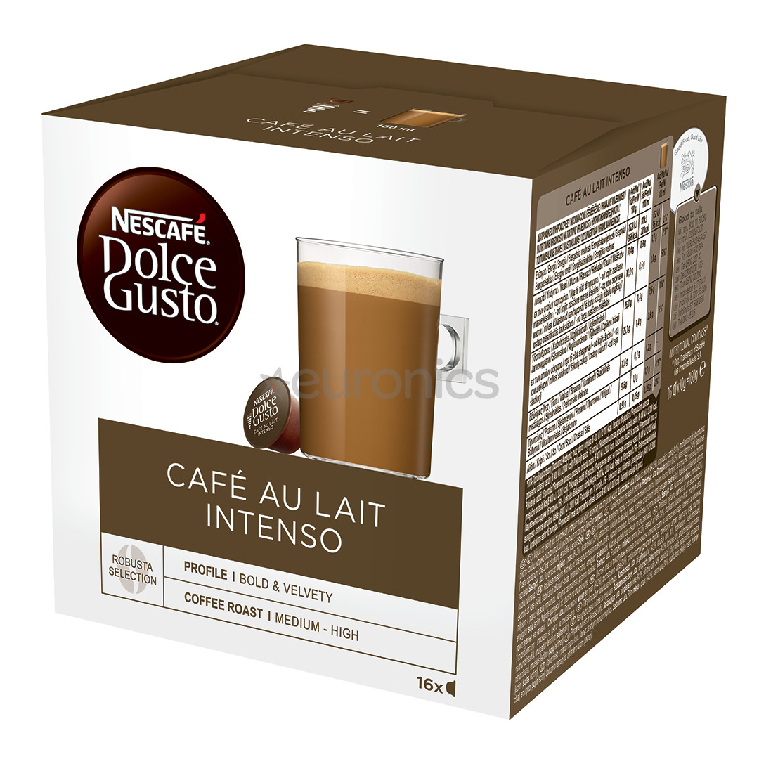 Nescafe Dolce Gusto Café Au Lait Intenso, 16 portions - Coffee capsules