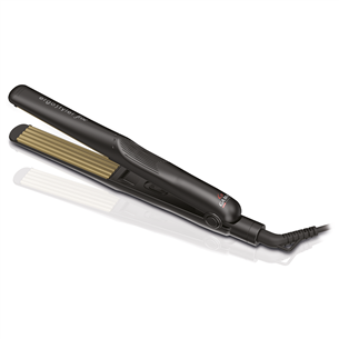 GA.MA Ergostyler Frisé, 200°C, black/gold - Hair crimper