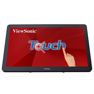 ViewSonic TD2430, 24'', FHD, LCD VA, puutetundlik, must - Monitor