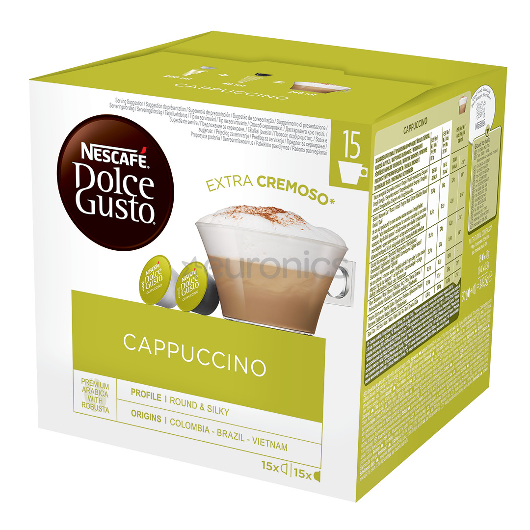Kohvikapslid Nescafe Dolce Gusto Cappuccino