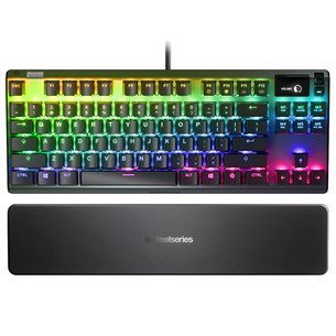 SteelSeries Apex Pro TKL Red Switch, SWE, must - Mehaaniline klaviatuur