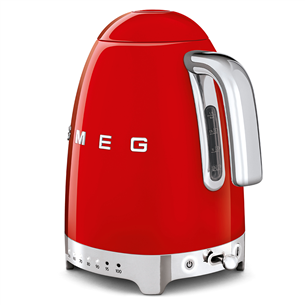 Smeg 50's Style, , variable thermostat, 1.7 L, red - Kettle