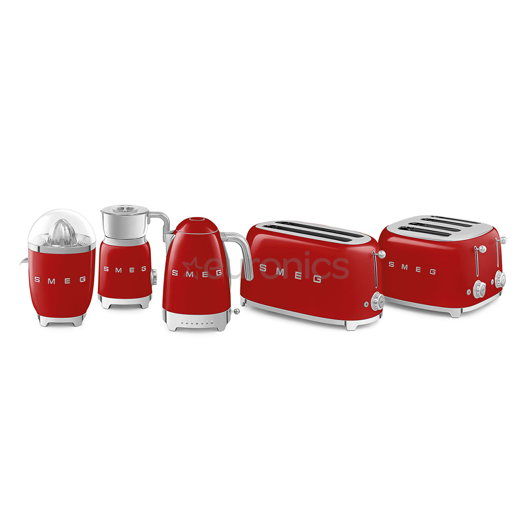 Smeg, pегулировка температуры, 1,7 л, красный - Чайник