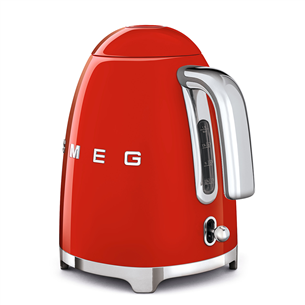 Smeg 50`ndate stiil, 1,7 L, punane - Veekeetja