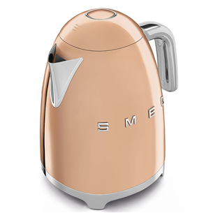 Smeg, в стиле 50-ых, 1,7 л, розовое золото - Чайник