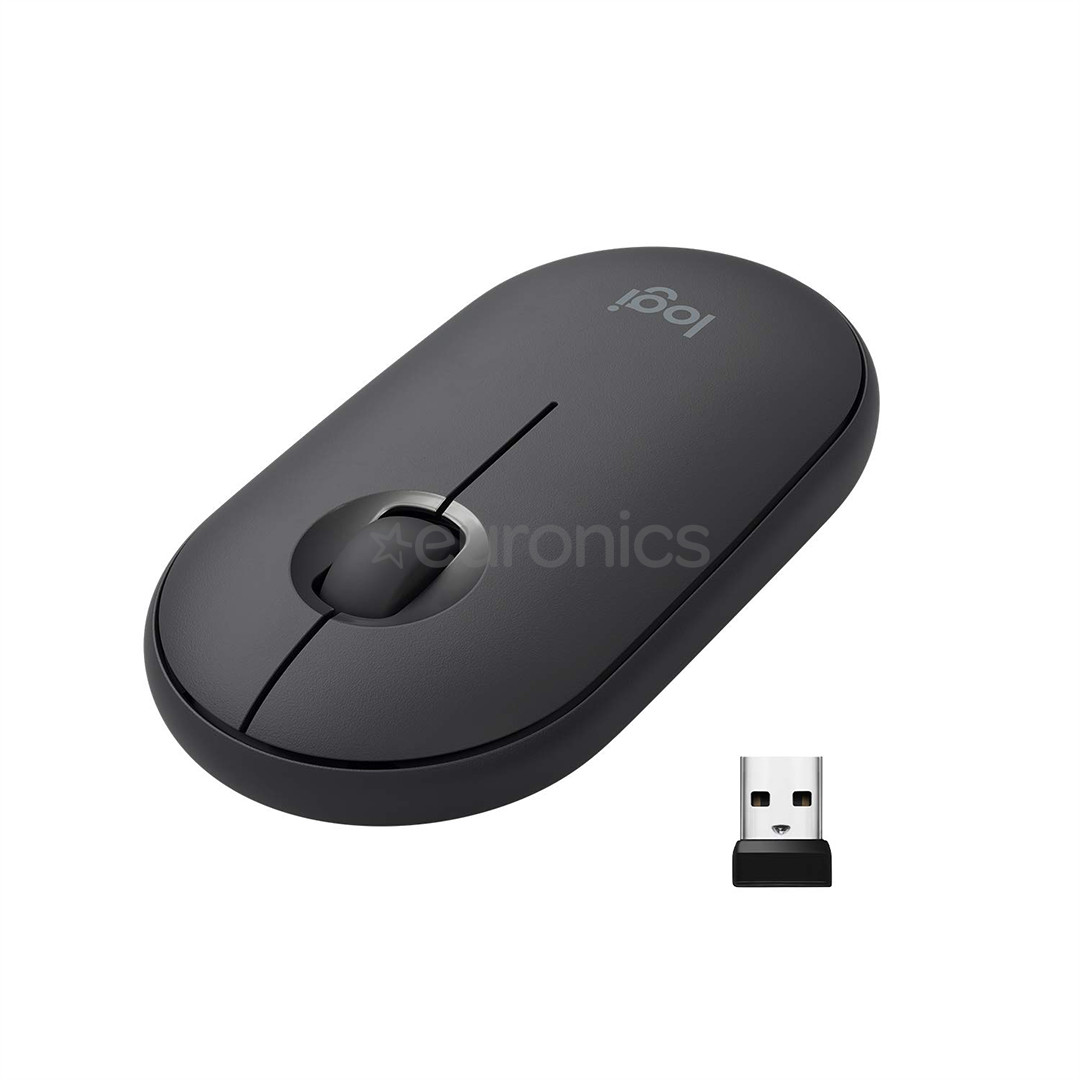 Logitech Pebble M350, черный - Беспроводная оптическая мышь