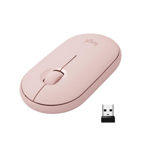Logitech Pebble M350, roosa - Juhtmevaba optiline hiir