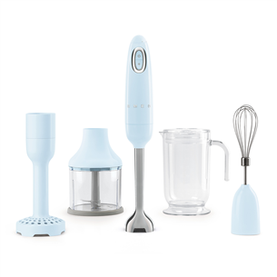 Smeg, 700 W, light blue - Hand blender