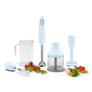 Smeg, 700 W, light blue - Hand blender