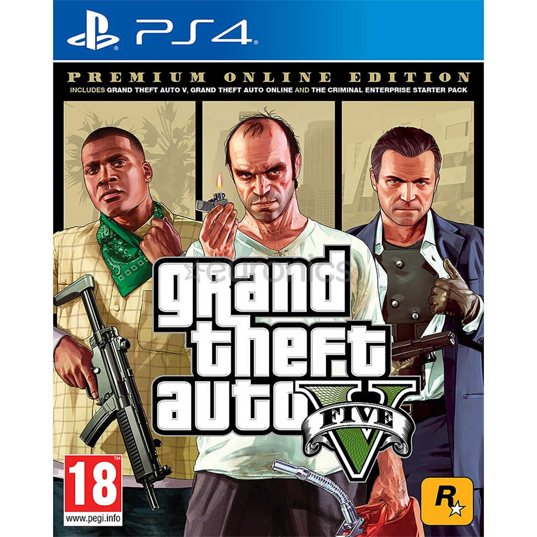 grand theft auto games for ps4