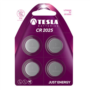4 x Patarei Tesla CR2025