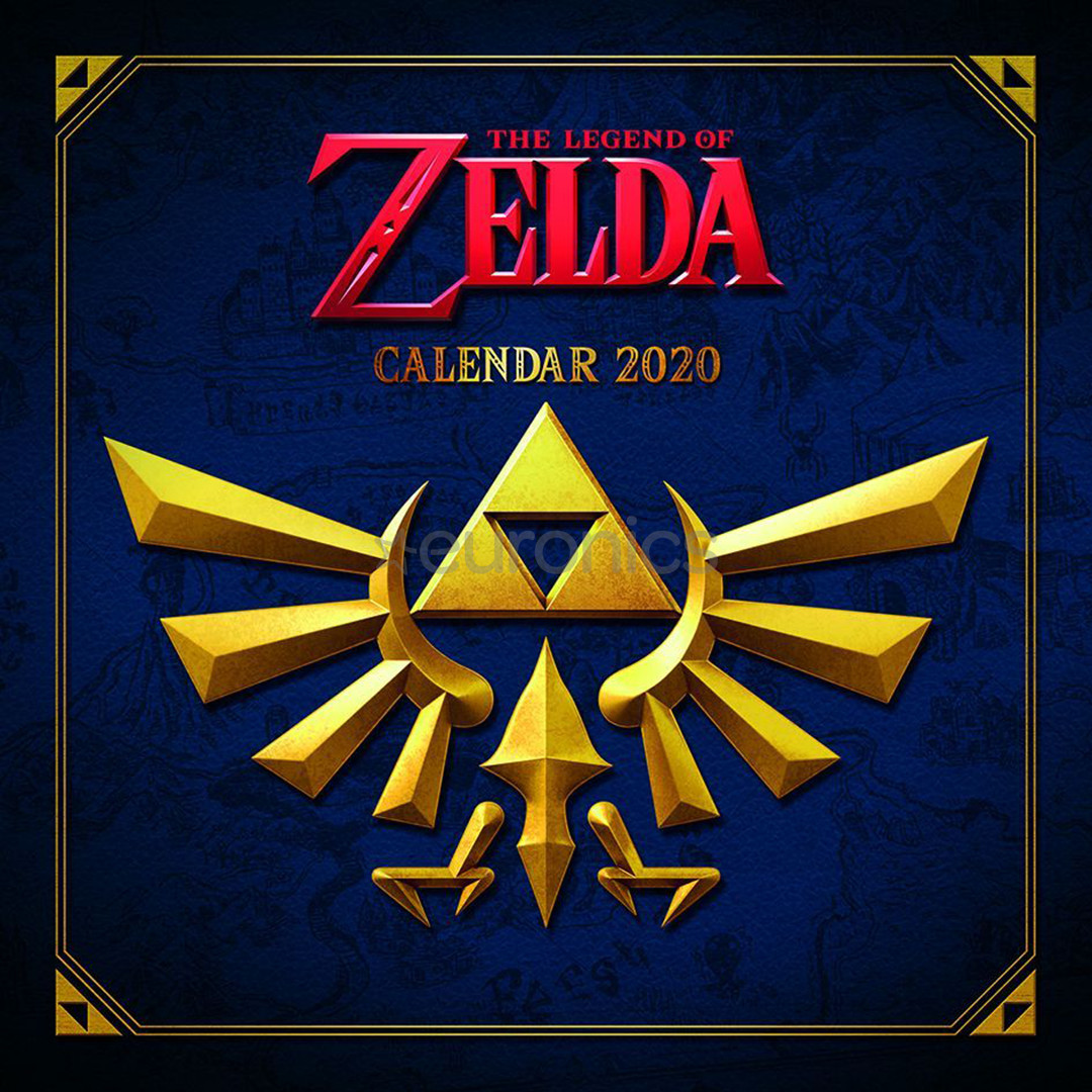 Calendar Legend of Zelda 2020
